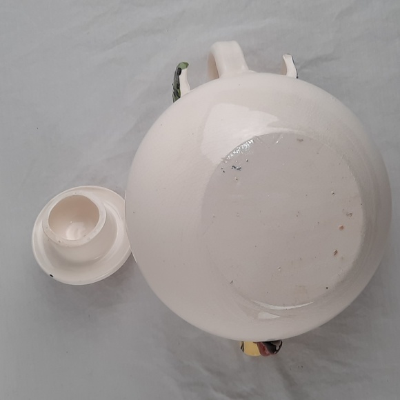 Whimsical Studio Art Pottery Turkey/Chicken Tea Pot - One of a Kind - Picture 9 of 10